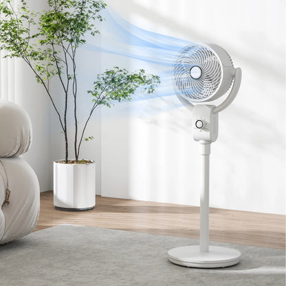 Air Circulator Pedestal Fan 75W High-Velocity Cooling