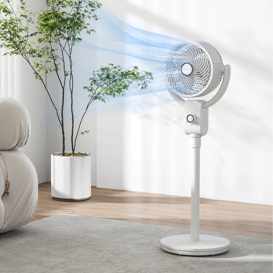 Air Circulator Pedestal Fan 75W High-Velocity Cooling