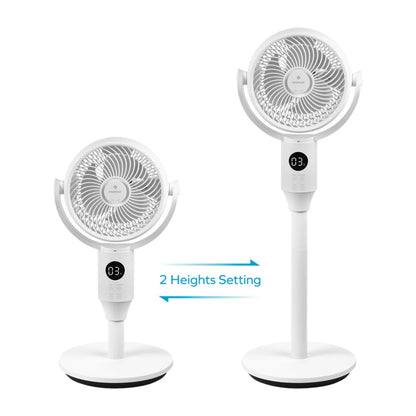 Air Circulator Pedestal Fan 75W High-Velocity Cooling