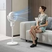 Air Circulator Pedestal Fan 75W High-Velocity Cooling